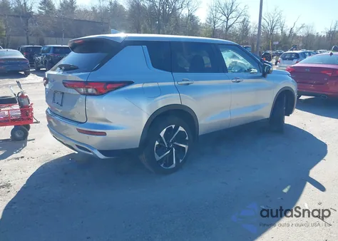 2024 Mitsubishi Outlander Se 2.5 S-Awc/Se Black Edition S-Awc/Se Black Edition W/Pano Roof/Se Ralliart S-Awc from USA, damaged, VIN JA4J4VA84RZ081484